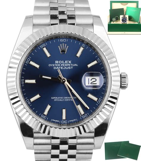 rolex datejust stainless steel 18k bezel 2003|rolex datejust 41 fluted.